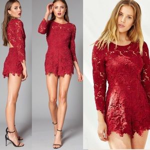 Lovers + Friends Peony Romper